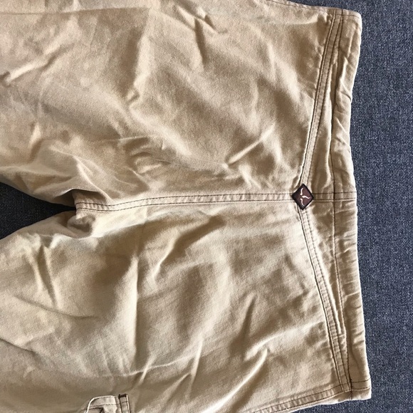 Prana womens tan drawstring Bottoms - Picture 3 of 4